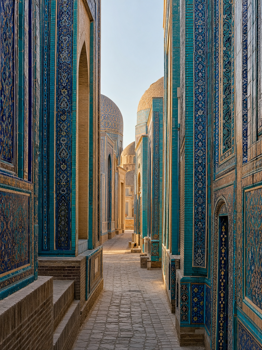 Shah-i-Zinda, Samarkand